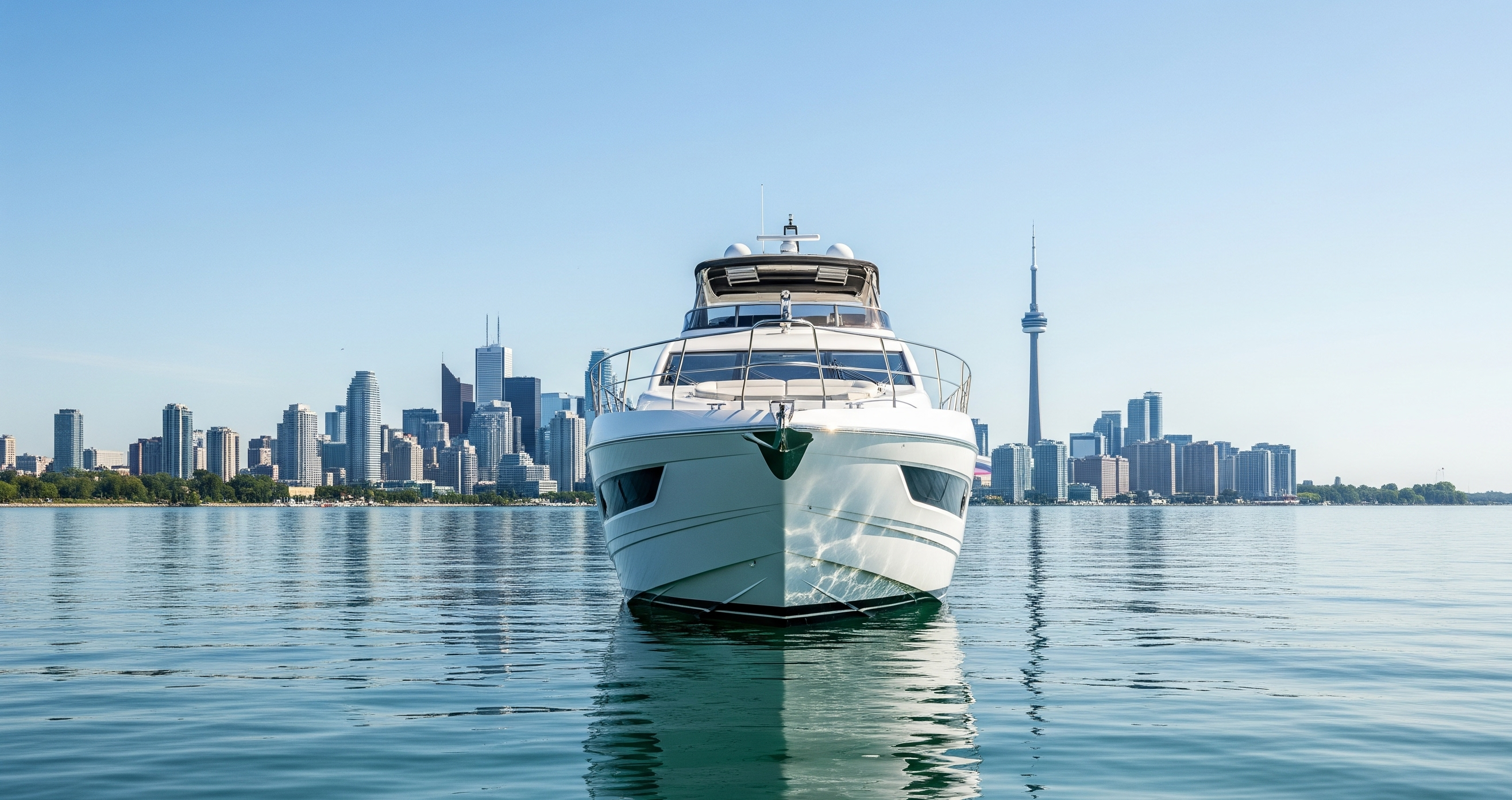 AquaLux Toronto skyline view